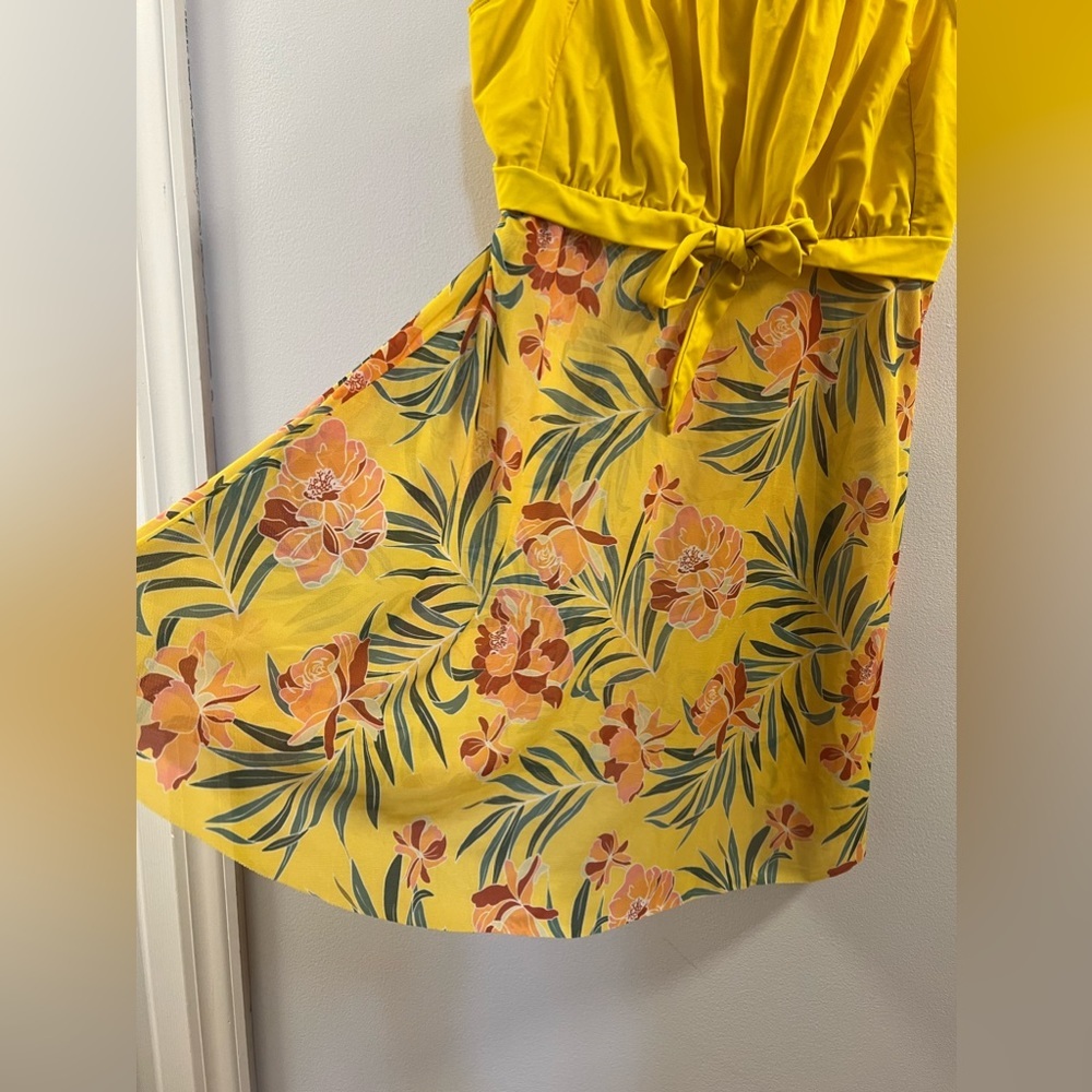 Hanna Nikole Two Piece Flowy Swimsuit Dress v5. - Picture 8 of 16
